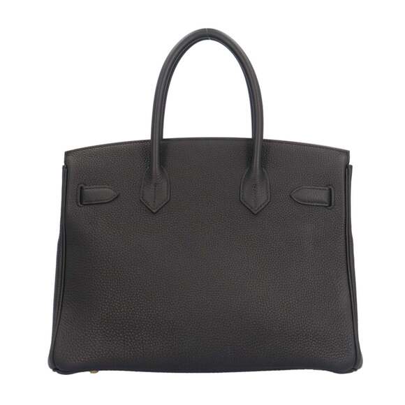 Hermes Pre-owned Hermès Birkin 30 handbag, Togo black, women's. - Picture 3 of 10
